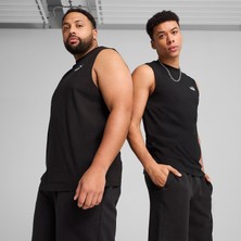 Puma Ess Sleeveless Erkek Tişört Regular Fit Dokuma Kumaşla Siyah Renkli Spor Kullanım İçin