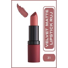 Velvet Matte Lipstick No: 31 Light Rose - Mat Ruj - 8691190466312