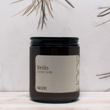 Noor Atelier Vanilya Kokulu Amber Kavonoz Mum