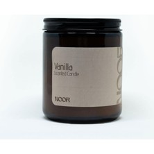 Noor Atelier Vanilya Kokulu Amber Kavonoz Mum