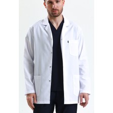 Ehil Beyaz Renk Doktor Hemşire Önlüğü