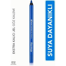 Flormar Mat Kalıcı Göz Kalemi (Mavi) - Extreme Tattoo Gel Pencil - 012 Blue Dream - 8682536041195