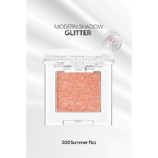 MISSHA Kalıcı, Topaklanma Yapmayan, Simli Tekli Far Modern Shadow Glitter (302 Summer Fizz)