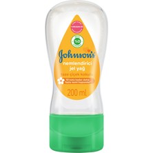 Johnson S Nemlendirici Jel Yağ, Taze Çiçek Kokulu, Dermatolojik Olarak Test Edilmiş Nemlendirici Jel, 200ML