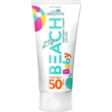 Cire Aseptine At The Beach Baby 50+ Güneş Kremi 150ML Çok Yüksek UVA UVB Koruma