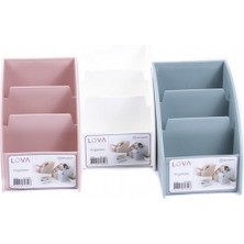 Ozcmax 3 Bölmeli Çok Amaçlı Masaüstü Organizer (3 Adet )