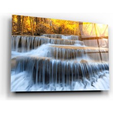 Marsilyan Şelale Cam Tablo | Hediyelik, Dekoratif, Ofis, Mutfak