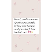 Arsaley Collection Harf Charm Dekolte Çelik Asansör Kolye(Açıklamayı Okuyunuz)