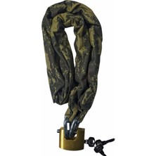 Vi Caro Hard Security Grade 14 mm 1 Metre 20 cm Kesilmez Motorsiklet Zincir Kilit Motor Kilidi  Motorsiklet Kilidi