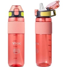 Vagonlife T1003 Tkk Pipetli  Tritan Matara Pembe 700ML