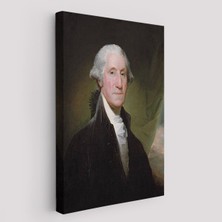 Amerika Birleşik Devletleri Kurucusu George Washington Duvar TABLOSU-6411