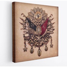 Osmanlı Tuğrası Dekoratif Kanvas TABLO-5804