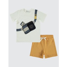 Civil Boys Erkek Çocuk Takım 2-5 Yaş Ekru