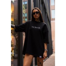 Rex Moda God With Me Oversize Unisex T-Shirt