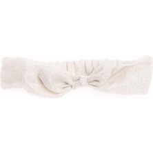 Hellobaby Gümüş Simli Tekli Fiyonk Kız Saç Bandı