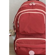 Nemo Bags Fcstore Orta Boy Okul Çantası Laptop ve Seyahat Sırt Çantası Su Geçirmez Ayıcık Anahtarlık Hediyeli