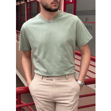 Regular-Fit, 100% Pamuklu, Basic, Bisiklet yaka, Kısa kol T-Shirt, Tişört T01