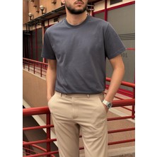 Regular-Fit, 100% Pamuklu, Basic, Bisiklet yaka, Kısa kol T-Shirt, Tişört T01