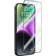 iPhone 16E Uyumlu Anti-Statik Toz Tutmaz Ahize Toz Filtreli Premium Ekran Koruyucu