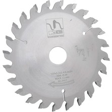 Netmak Sert Metal Plaketli Konik Çizici Testere 125X2.5X2.9/4.6X20 Z=24