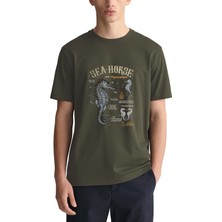 Tarrzzcom Sea Horse Tasarım T-Shirt