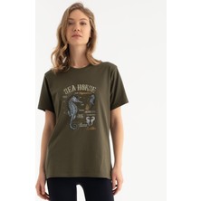 Tarrzzcom Sea Horse Tasarım T-Shirt