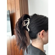 Nolana Minimal Kemik Asetat Yüksek Kalite Toka - Beyaz