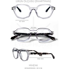 Eye Of Horus MİHENK-91033-M C8 Açık Gri Mavi Işık Koruyucu Ekran Gözlüğü