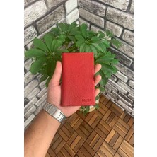 Guard Kırmızı  Deri Pasaport Kılıfı - GRD250308WT1323