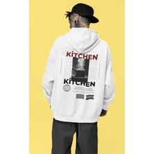 Hot Kitchen 3iplik Şardonlu Premium Unisex Hoodie