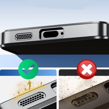 Dexmon Galaxy S25 Kılıf Kamera Lens ve Hoparlör Toz Korumalı Magsafe Şarj Özellikli Esnek Silikon
