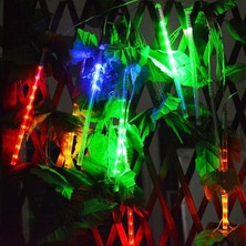 Dekor Düğün Işıkları Meteor LED Light Renkli Meteor LED Işık Akan Işık Renkli Yağmur Damlası Işık