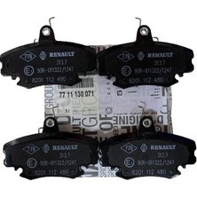 MAIS7711130071 - Fren Balatası Ön Fişli R9 Em R19 R21 Manager  R25 Clıo I Iı Express 95>99 Megane I  Twıngo I Iı / Logan Sandero