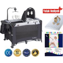 Prego Playful Anne Yanı Bebek Oyun Parkı Yatak Hediyeli