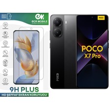 ECR MOBILE  Poco X7 Pro Ekran Koruyucu Esnek Nano Cam Tam Uyumlu Şeffaf