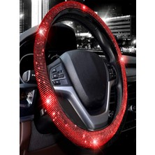 Kadın Sürücülere Özel Pırlanta Model Geçmeli Direksiyon Kılıfı