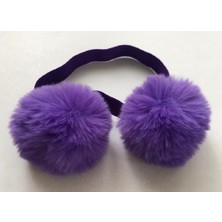 Style Baby Amazing Hoşgeldin Bebek, Yenidoğan Kız Bebek, Mor Renkli Ponpon Bandana Çorap Hediye Seti