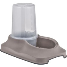 Pribor Kedi ve Köpekler İçin Mama Kabı / Su Kabı Hazneli Kaydırmaz Taban 1,5 lt