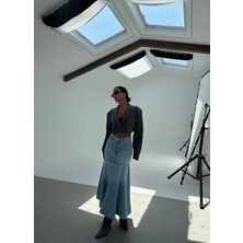 Denim Etek 38