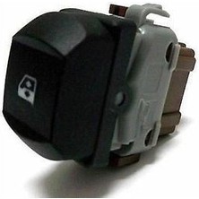 SAGEM-500115 - Cam Açma Düğmesi Ön Sağ Megane Iı  Kahve Tekli