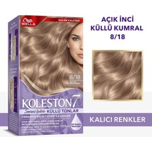 Wella Koleston Koleston Supreme Kit Saç Boyası 8/18 Açık Inci Küllü Kumral