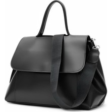 Sheda Bag Kadın Siyah El ve Omuz Çantası