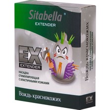 Extender Redskins Tırtıklı ve Dış Uyarımlı Prezervatif - 1 Adet Kalın Condom Sitabella Redskins Prezervatif