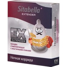 Extender Night Dış Uyarımlı ve Tırtıklı Prezervatif - 1 Adet Extra Uyarımlı Condom Sitabella Extender Night Prezervatif