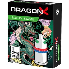 Dragon Eastern Dış Uyarımlı ve Tırtıklı Prezervatif - 1 Adet Extra Uyarımlı Condom Sitabella Dragon Eastern Prezervatif