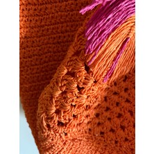 Simarikcraft el örgüsü Plaj Çantası handmade oversize