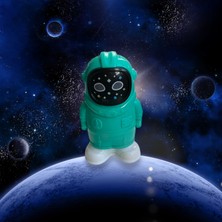 Cmk Küçük Astronot Çift Bıçaklı Silgili Kalemtraş