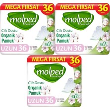 Molped Pure Soft Hijyenik Ped Uzun 108 (3pk*36) Adet Mega Pk