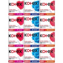 Kotex Ultra Hijyenik Ped Gece Normal Uzun x 12 Paket Yüksek Emicilik ve Konfor Sunar