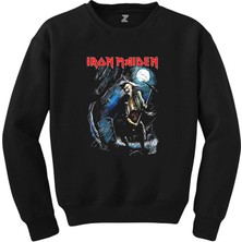 Iron Maiden Benjamin Siyah Sweatshirt